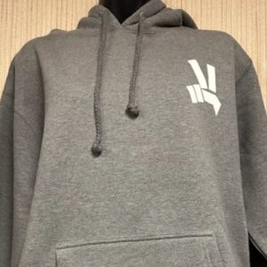 [New] Grey Keep the Peace Hoodie Women